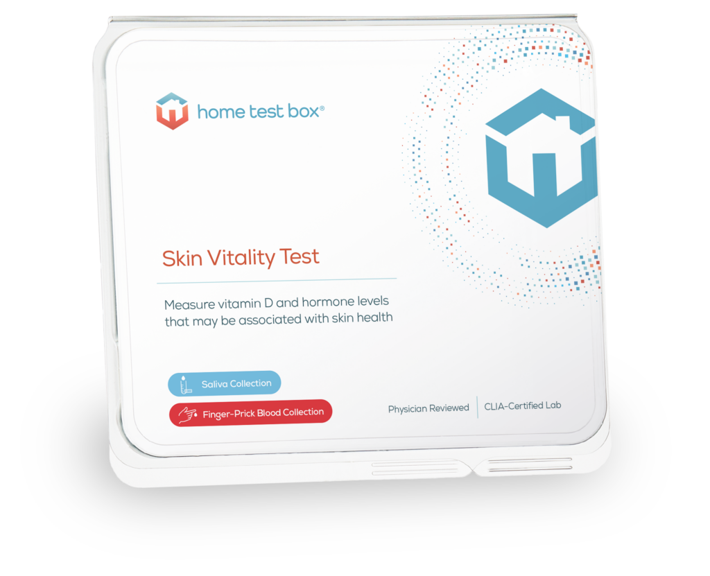 home test box at-home skin vitality test